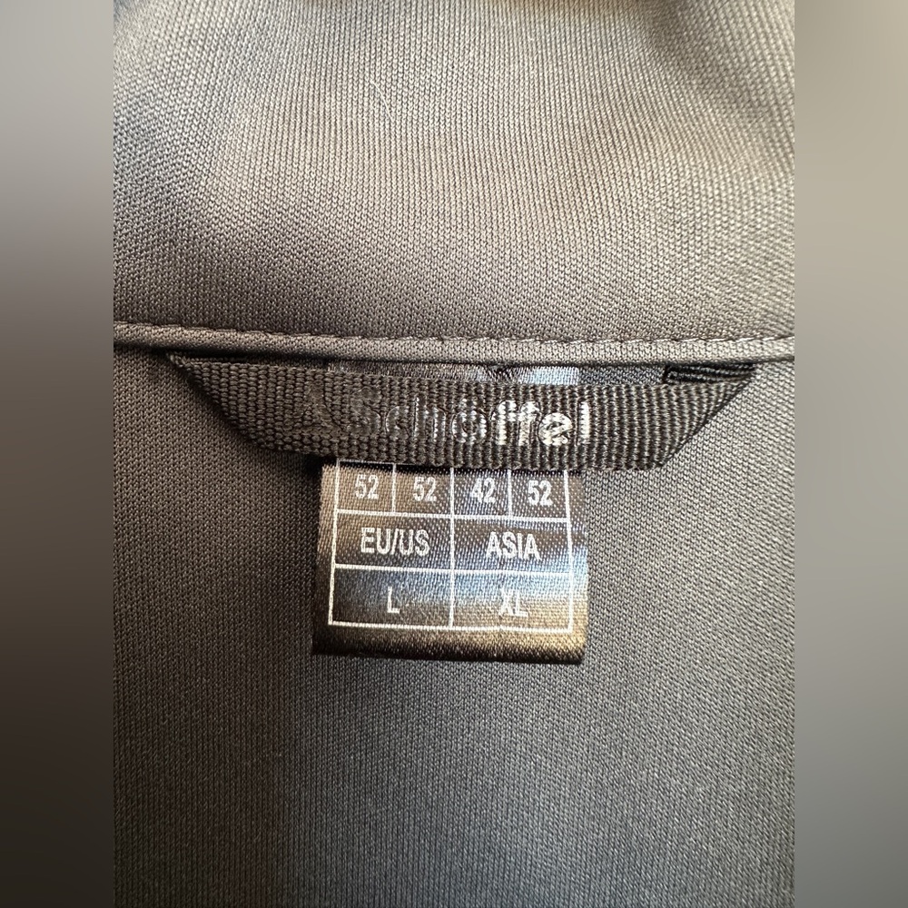Schöffel Men’s soft-shell jacket full zip size Large black - Picture 5 of 11